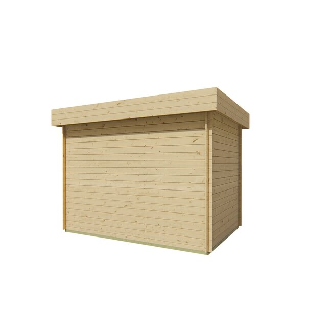 Blokhut Novalie | Modern Tuinhuis met Plat Dak