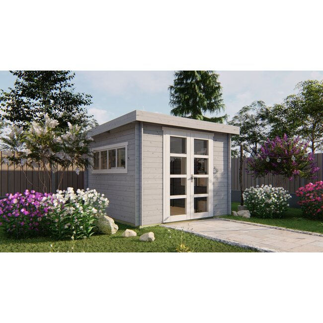 Blokhut Bodine | Modern Tuinhuis 3x3 Meter