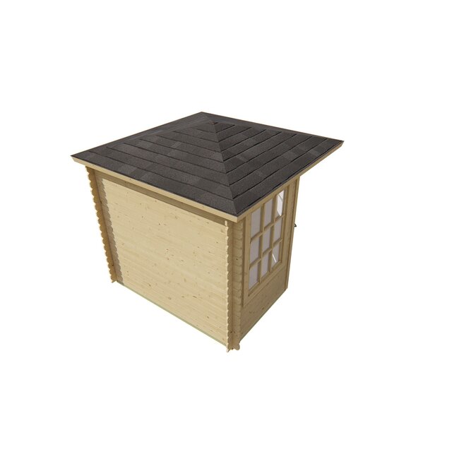 Blokhut Jos | Compact Tuinhuis 2,5x2,5 Meter