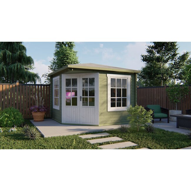 Blokhut Asmund | Tuinhuis 3x3