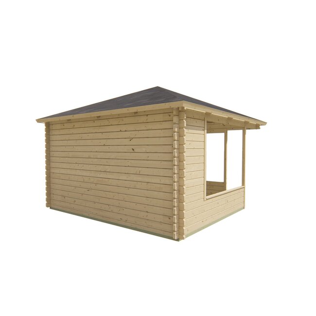 Blokhutprieel Marit | Overkapping 4x4