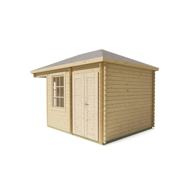 Blokhut Agnes | Tuinhuis met Schuin Dak