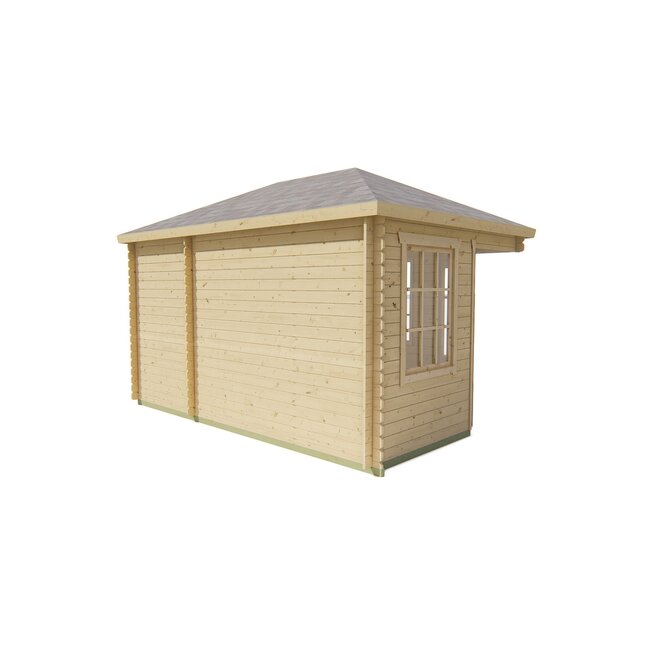 Blokhut Agnes | Tuinhuis met Schuin Dak