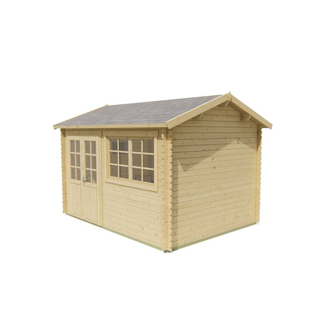 Blokhut Aksel | Tuinhuis Puntdak 4x3