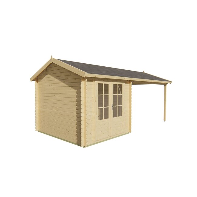 Blokhut Ove | Schuur met Overkapping