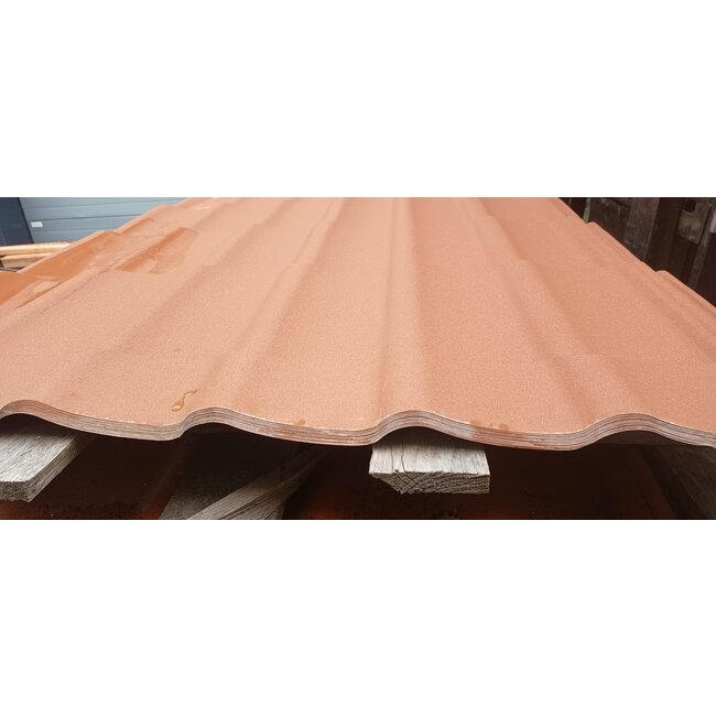 Dakpanplaat terracotta  diverse lengtes  Winkel Actie