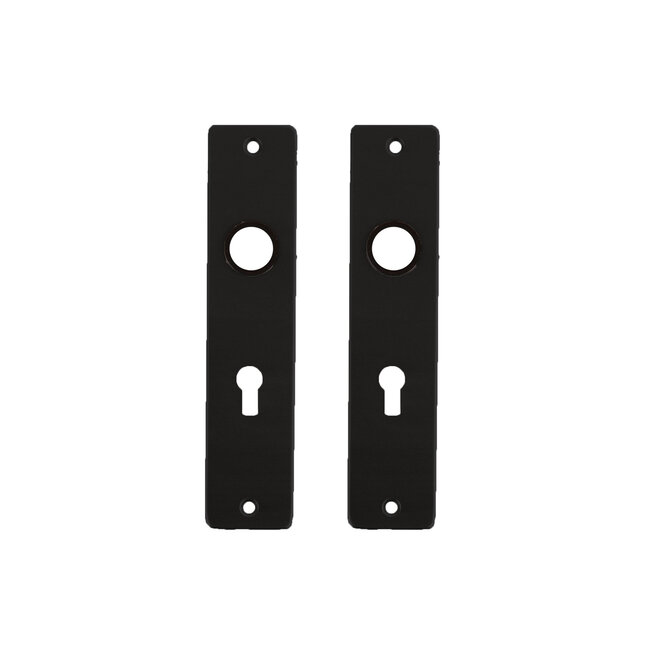 Kortschild type 180/41 t.b.v. PC-maat 55 F1 zwart
