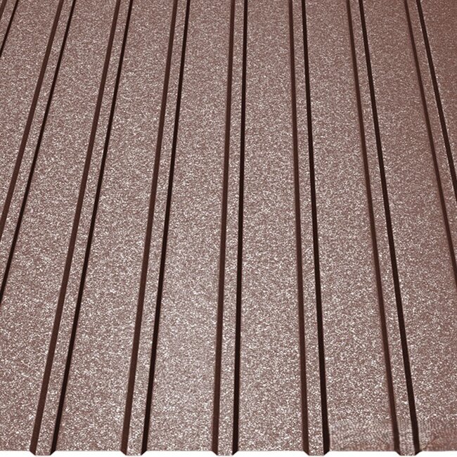 Chocolade Bruin - Damwand platen T8. Damwand platen van 8 mm dik.