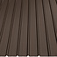 Donker Bruin - Damwand platen T12 Damwand platen van 12 mm dik - 860 mm