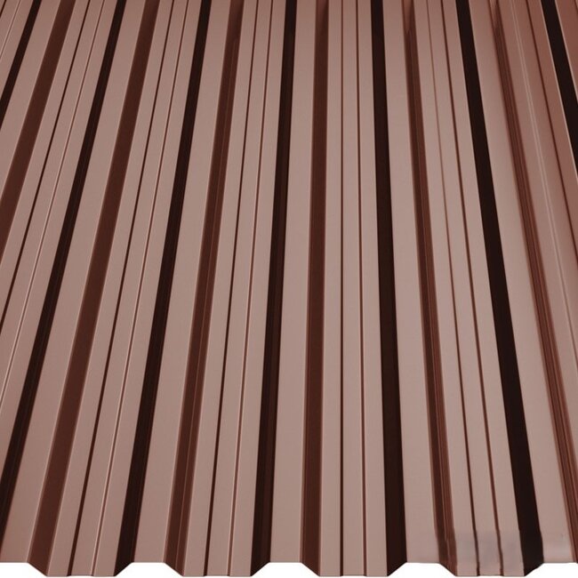 Chocolade Bruin - Damwand platen T18. Damwand platen van 18 mm dik.