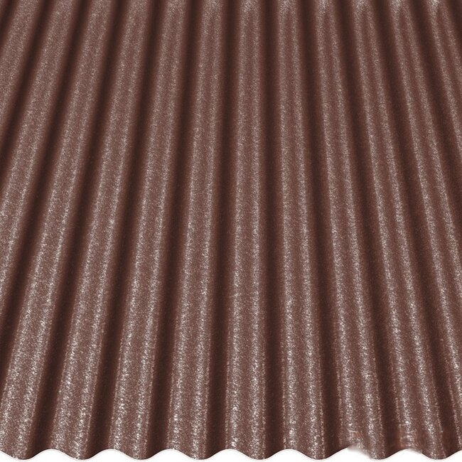 Chocolade Bruin - Damwand platen S18. Damwand platen van 18 mm dik.