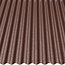 Chocolade Bruin - Damwand platen S18. Damwand platen van 18 mm dik.