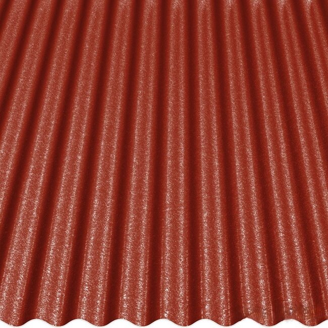 Rood - Damwand platen S18. Damwand platen van 18 mm dik.