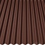 Chocolade Bruin - Damwand platen S18. Damwand platen van 18 mm dik.