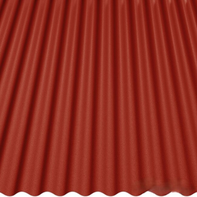 Oxide Rood - Damwand platen S18. Damwand platen van 18 mm dik.