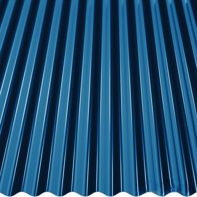 Blauw - Damwand platen S18. Damwand platen van 18 mm dik.