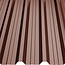 Chocolade Bruin - Damwand platen T35. Damwand platen van 35 mm dik.