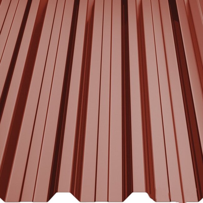 Oxide Rood - Damwand platen T35. Damwand platen van 35 mm dik.