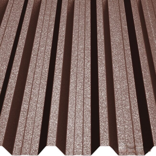 Chocolade Bruin - Damwand platen T45 . Damwand platen van 35 mm dik.