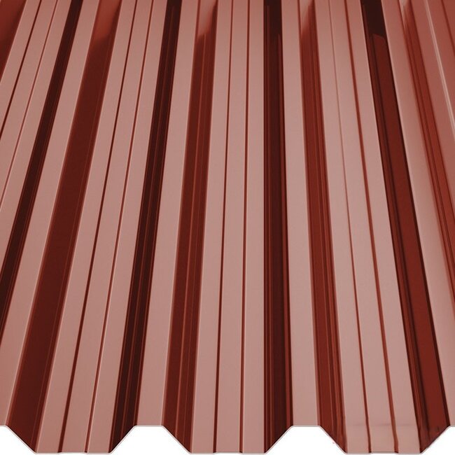 Oxide Rood - Damwand platen T45 . Damwand platen van 45 mm dik.