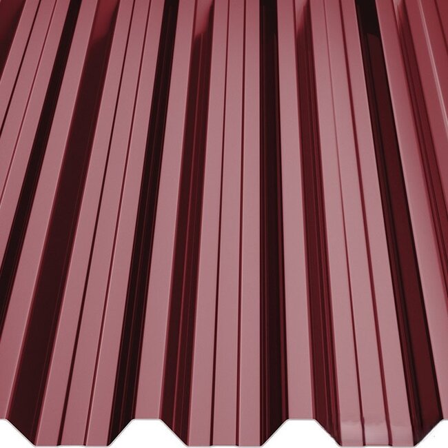 Wijn Rood - Damwand platen T45 . Damwand platen van 45 mm dik.