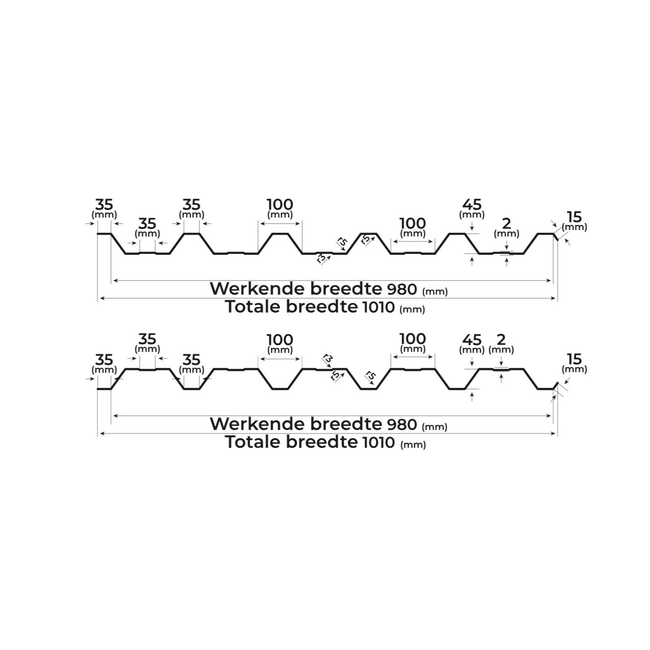 Wijn Rood - Damwand platen T45 . Damwand platen van 35 mm dik.