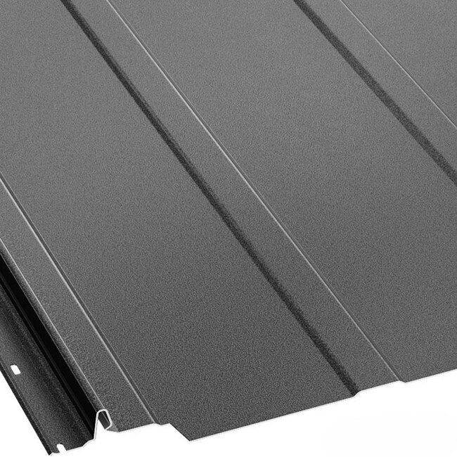 Zwart - Felsplaten Retro Panel. Felsplaten Met Retro Look.
