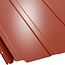 Rood - Felsplaten Retro Panel. Felsplaten Met Retro Look.