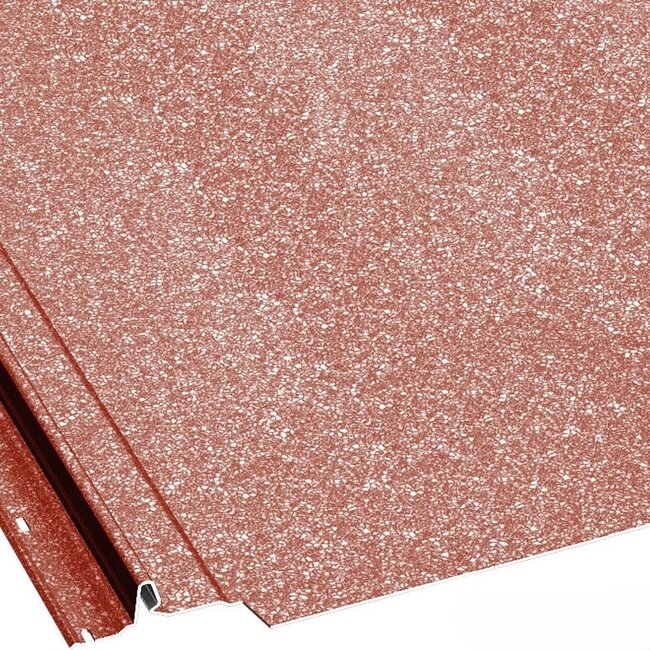 Rood - Felsplaten Retro Flat Panel. Felsplaten Met Retro Look.
