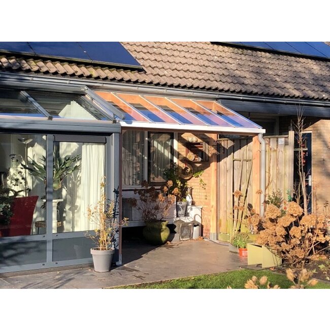 Douglas veranda met veiligheidsglas Wezep