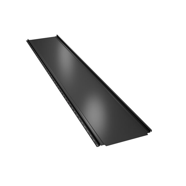 Zwart - Felsplaten Retro Flat Panel. Felsplaten Met Retro Look.