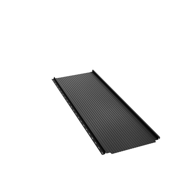 Zwart - Felsplaten Retro Micro Ribs Panel. Felsplaten Met Retro Look.