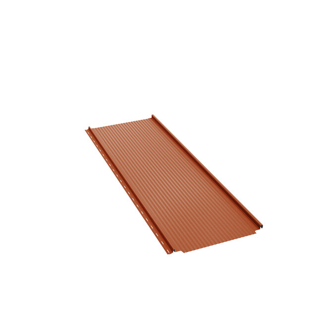 Koper Bruin - Felsplaten Retro Micro Ribs Panel. Felsplaten Met Retro Look.