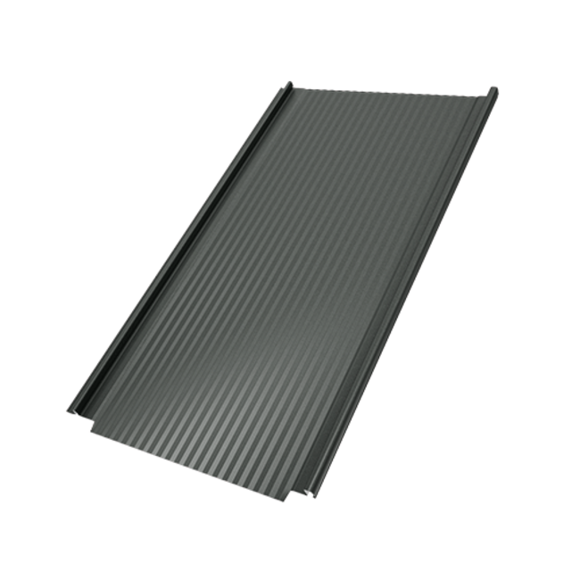 Oxide Rood - Felsplaten Retro Micro Ribs Panel. Felsplaten Met Retro Look.