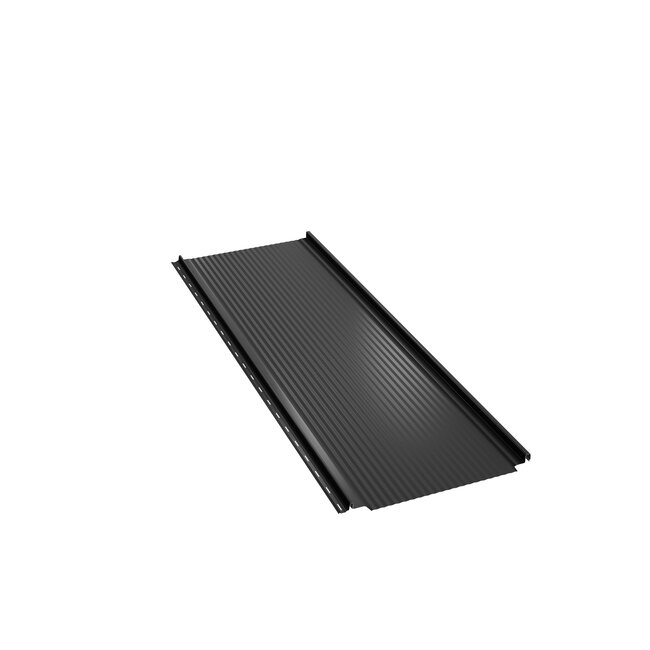 Zwart - Felsplaten Retro Micro Ribs Panel. Felsplaten Met Retro Look.