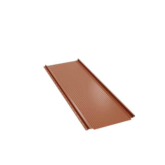 Koper Bruin - Felsplaten Retro Micro Ribs Panel. Felsplaten Met Retro Look.