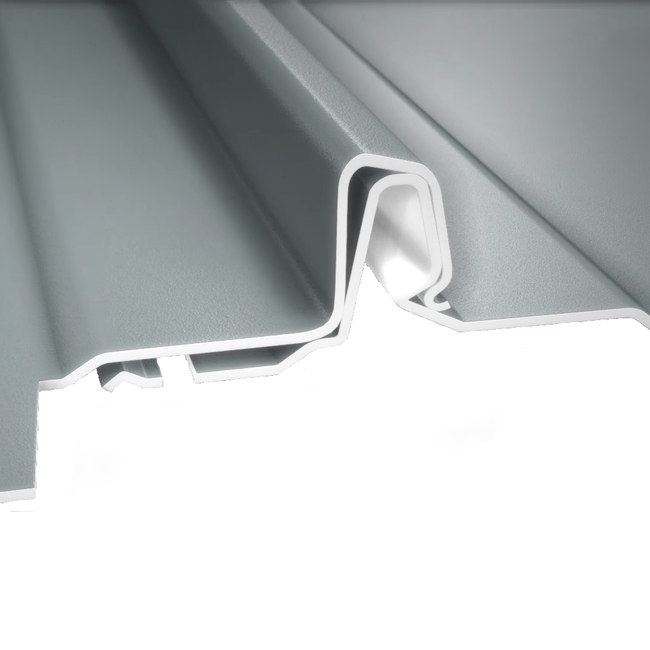 Brons - Felsplaten Retro Micro Ribs Panel. Felsplaten Met Retro Look.