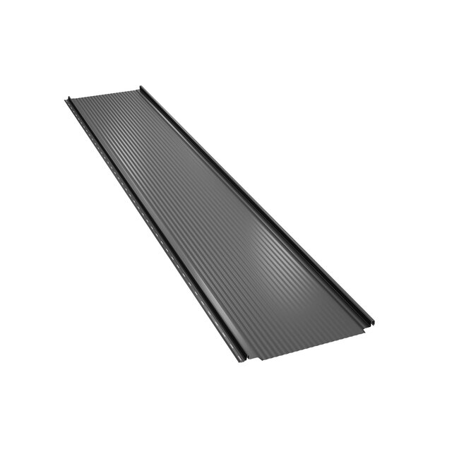 Grafiet Grijs - Felsplaten Retro Micro Ribs Panel. Felsplaten Met Retro Look.