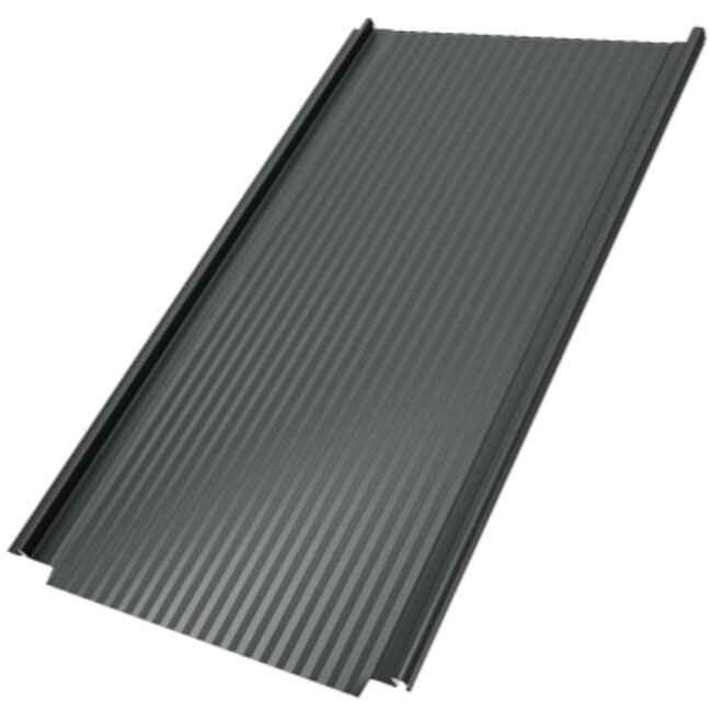 Fel Rood - Felsplaten Retro Micro Ribs Panel. Felsplaten Met Retro Look.