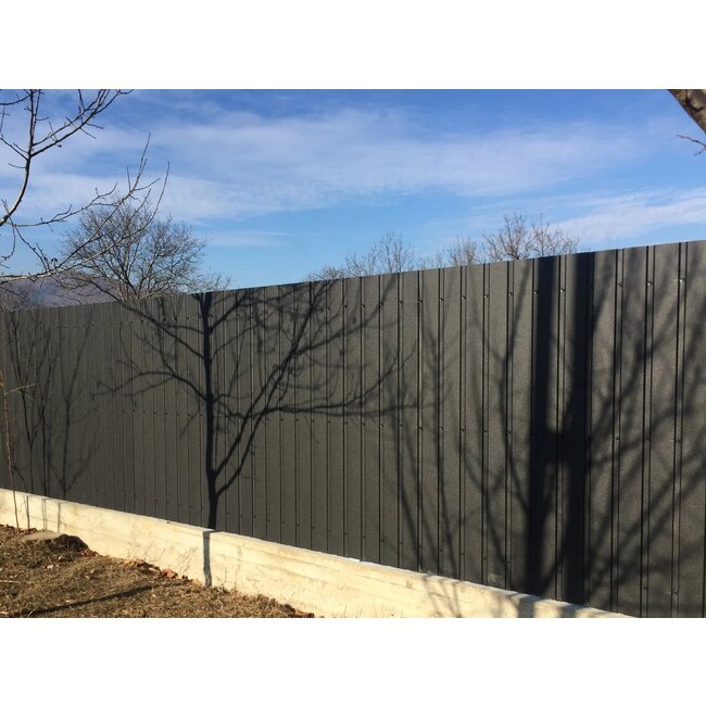 Wijn Rood - Damwand platen T45 . Damwand platen van 45 mm dik.