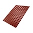 Wijn Rood- Damwand platen T18. Damwand platen van 18 mm dik.