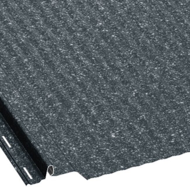 Grijs - Felsplaten Retro Micro Ribs Panel. Felsplaten Met Retro Look.