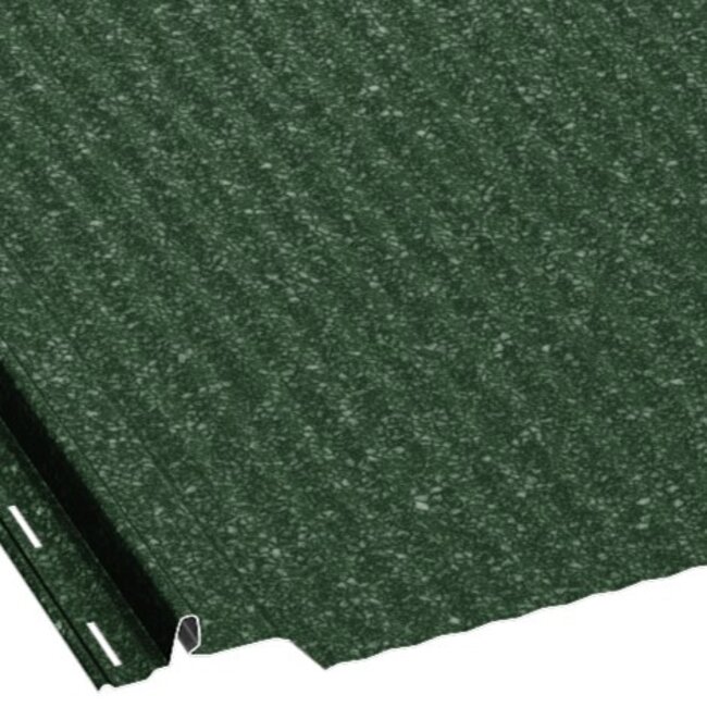 Groen - Felsplaten Retro Micro Ribs Panel. Felsplaten Met Retro Look.
