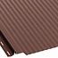 Chocolade Bruin - Felsplaten Retro Micro Ribs Panel. Felsplaten Met Retro Look.