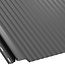 Grafiet Grijs - Felsplaten Retro Micro Ribs Panel. Felsplaten Met Retro Look.