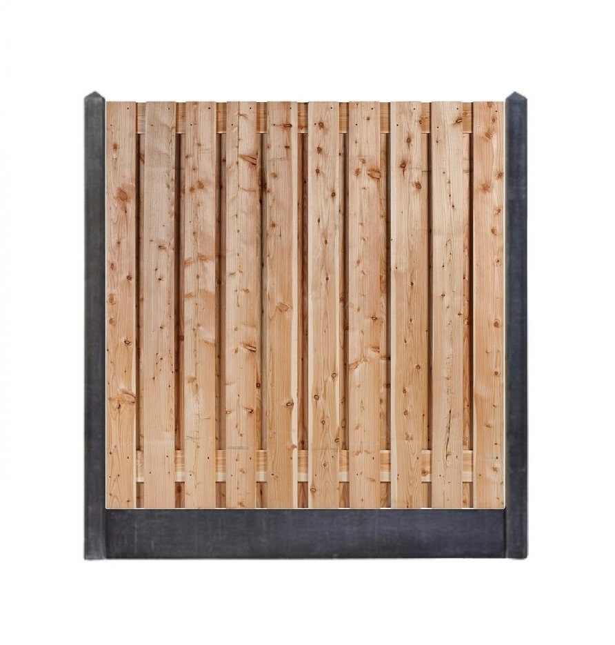 Hout Beton Schutting