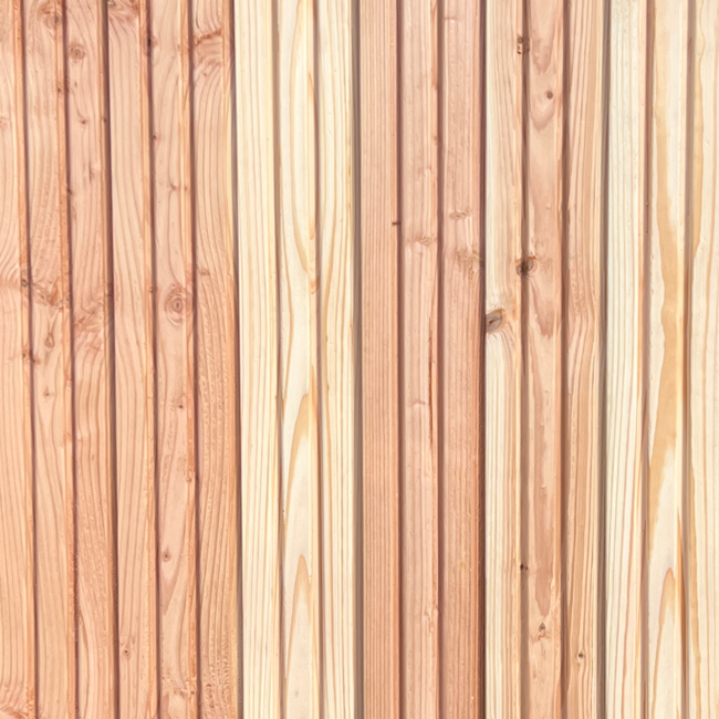 Douglas Triple Rhombus Gevelbekleding 19x140 mm  | Deens Rabat