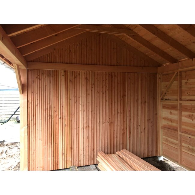 Douglas Triple Rhombus Gevelbekleding 19x140 mm  | Deens Rabat