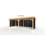 Douglas Overkapping 700x300 cm / 7x3 m | Materialenpakket | Robuust | Zwart Geïmpregneerd