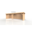 Douglas Overkapping 800x300 cm / 8x3 m | Materialenpakket | Robuust | Zwart Geïmpregneerd